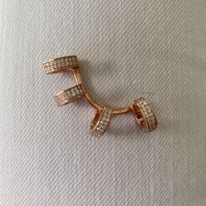 Rose Gold Multi Hoop Ear Cuff